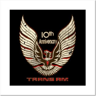 Trans Am 10th Anniversary // 80s Vintage Posters and Art